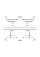 Настенный светильник (бра) Maytoni MOD201WL-02N — фото 4, Бра