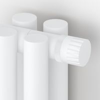 Отопительный радиатор Сунержа Эстет-11 EU50 1200х225 5 секций Матовый белый арт-30-0312-1205 — фото 2, Радиаторы отопления