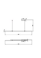 Подвесной светильник Maytoni MOD005PL-L48BSK — фото 2, Подвесные светильники