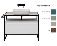 Товар: Тумба под раковину Allen Brau Priority 120 1.31004.PGM платина матовый - фото 2 Тумба под раковину Allen Brau Priority 120 1.31004.PGM платина матовый — фото 2, Тумбы под раковину