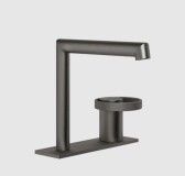 Товар: Смеситель для раковины, Gessi, Anello, тип открывания воды-однорычажный, тип регулирования воды-керамический картридж, монтаж-на раковину/столешницу, отверстия для монтажа-2, высота, мм-162, вынос излива, мм-144, тип излива-неподвижный, донный клапан-отсутствует, тип подводки-гибкая, стандарт подвода воды-3/8", цвет-Black Metal Brushed PVD арт-63315.707 - фото 1 Смеситель для раковины, Gessi, Anello, тип открывания воды-однорычажный, тип регулирования воды-керамический картридж, монтаж-на раковину/столешницу, отверстия для монтажа-2, высота, мм-162, вынос излива, мм-144, тип излива-неподвижный, донный клапан-отсутствует, тип подводки-гибкая, стандарт подвода воды-3/8", цвет-Black Metal Brushed PVD арт-63315.707 — фото 1, Смесители для раковины