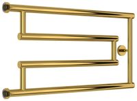 Товар: Полотенцесушитель водяной Сунержа High-Tech+ model "G" 320х650 Золото арт-03-4051-3265 - фото 4 Полотенцесушитель водяной Сунержа High-Tech+ model "G" 320х650 Золото арт-03-4051-3265 — фото 4, Водяные полотенцесушители