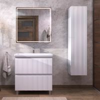 Шкаф-пенал VIGO Finlay 40 подвесной белый (pp.FIN.40) — фото 4, Шкафы для ванной