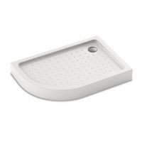 Душевой поддон Veconi Tezeo Acrylic TZ-55R, 1000x800x150, акрил, белый TZ55R-10080-C5 — фото 1, Душевые поддоны