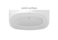 Ванна АТРИЯ пристеночная, SOLID 1700х850 арт-01010075 — фото 6, Ванны из искусственного камня