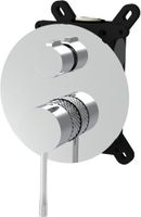 Смеситель для душа Allen Brau Priority 4.0 (с внутренней частью, 2 выхода) хром арт-5.31C11-00 — фото 1, Встраиваемые смесители для душа