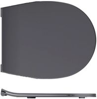 Крышка-сиденье для унитаза Allen Brau Reality антрацит арт-4.32007.AN — фото 1, Сиденья для унитаза