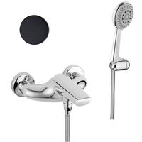 Смеситель для ванны Webert Aria , черный арт-AI850101560 — фото 1, Смеситель для ванны