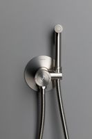 Смеситель с гигиеническим душем Allen Brau Liberty 5.33005-BN (с внутренней частью) никель браш — фото 5, Гигиенические души