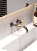 Товар: Смеситель для раковины встраиваемый Bronze de Luxe , графит/желтый арт-9007GM-Y - фото 2 Смеситель для раковины встраиваемый Bronze de Luxe , графит/желтый арт-9007GM-Y — фото 2, Смесители для раковины