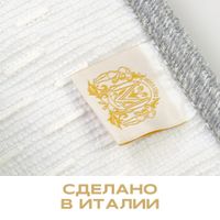 Коврик д/ванной комнаты 60х60 см., без вышивки, серый, окантовка серебро 30757 — фото 6, Коврики для ванной комнаты