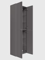 Шкаф-пенал Allen Brau Fantasy 60 1.11008.PGM 2.0 платина матовый 1.11008.PGM 2.0 — фото 1, Шкафы для ванной