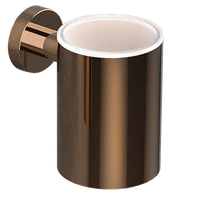 Стакан COLOMBO DESIGN PLUS настенный цвет винтаж арт-W4902.VL — фото 3, Стаканы для зубных щеток