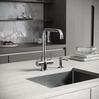 Смеситель для кухни SANCOS Vela с возможностью подключения фильтра для воды, цвет хром, арт. арт-SC4013CH — фото 4, Смесители для кухни