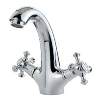 PRESTIGE См-ль д/раковины, донный клапан "click-clack", хром арт-31599 — фото 1, Смесители для раковины