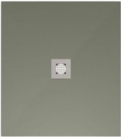 Душевой поддон Allen Brau Priority 100x100 8.31005-CGM олива — фото 1, Душевые поддоны