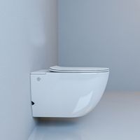 Унитаз BARBARIA Aria Pulse подвесной с функцией импульсного смыва, БЕЗ РАМЫ (585х360х330) Ceruttispa арт-CT10591 — фото 2, Подвесные унитазы