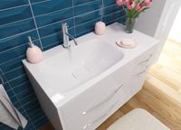 Раковина "Barcelona 90 silk" левая 900х450 ФР-00014916 — фото 4, Раковины встраиваемые сверху