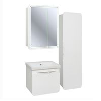 Тумба подвесная SKANDI 60 /белая/ AQUA DE MARCO 2060WCSCA/H — фото 8, Тумбы под раковину