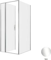 Душевой уголок Allen Brau Priority 90x100 3.31025.00 + 3.31046.00 хром 3.31025.00 + 3.31046.00 — фото 5, Прямоугольные душевые уголки