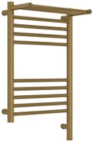 Полотенцесушитель электрический Сунержа Богема 3.1 с полкой 600х400 МЭМ правый Состаренная латунь арт-051-6007-6040 — фото 4, Электрические полотенцесушители