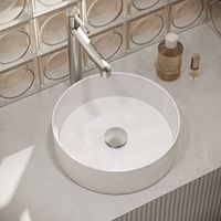 Выпуск для умывальника без перелива, матовый хром, Slide, IDDIS, (SLIBC10i88) — фото 1, Прочие комплектующие для слива и канализации