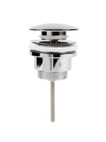 BOND Донный клапан универсальный для раковины хромированный арт-BV0300 — фото 3, Донные клапаны