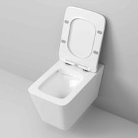 Унитаз подвесной Grossman GR-4414S (600х355х410) безободковый,белый с тонкой крышкой,микролифт,1 место — фото 3, Подвесные унитазы