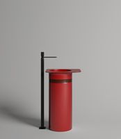 Товар: Раковина накладная NINFEA 02 арт-110521M - фото 6 Раковина накладная NINFEA 02 арт-110521M — фото 6, Раковины напольные