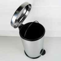 Ведро с крышкой 8 л FIXSEN хром (FX-34024A) FX-34024А — фото 2, Мусорные ведра