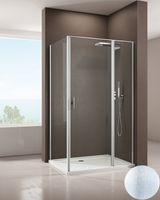 Душевой уголок Allen Brau Priority 160x100 3.31038.BA + 3.31047.BA серебро браш 3.31038.BA + 3.31047.BA — фото 3, Прямоугольные душевые уголки