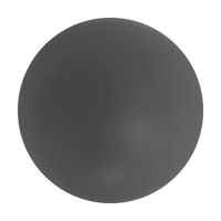 Накладка на слив для раковины ABBER AC0014MG серая матовая, керамика — фото 1, Комплектующие для душевого оборудования