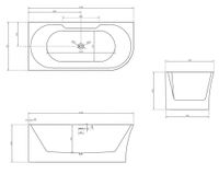 Товар: Акриловая ванна ABBER AB9335-1.7 L белая - фото 11 Акриловая ванна ABBER AB9335-1.7 L белая — фото 11, Акриловые ванны