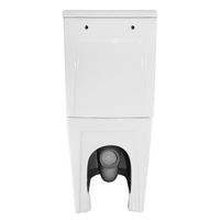 Унитаз-компакт Azario SAVIA 370х640х810 напольный, безободковый, система смыва Rimless, с быстросъемным сиденьем "Микролифт" арт-AZ-8303D-s — фото 13, Напольные унитазы