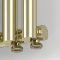 Отопительный радиатор Сунержа Эстет-1 EU50 правый 500х135 3 секции Шампань арт-020-0311-5003 — фото 1, Радиаторы отопления