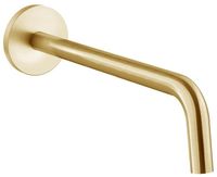 Излив для ванны Paffoni Light ZBOC045HGSP золото медовое брашированное — фото 1, Смеситель для ванны