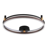 Светильник потолочный арт-FERNANDO PL72W LED COFFEE/BLACK — фото 1, Подвесные светильники