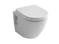 NC Унитаз подвесной, выпуск в стену, цвет белый арт-CW762MUNW1 — фото 1, Подвесные унитазы