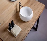 Товар: Умывальник CeramaLux арт-5004 - фото 5 Умывальник CeramaLux арт-5004 — фото 5, Раковины накладные