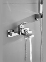 Смеситель для ванны с душем BELZ, хром, арт-B60658 — фото 6, Смеситель для ванны