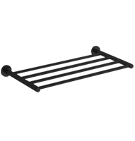 Полотенцедержатель COLOMBO DESIGN PLUS W4987.NM Полка цвет черный матовый — фото 3, Полотенцедержатели