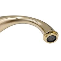 PRESTIGE CRYSTAL См-ль д/раковины, на 3 отв.с донным клапаном, золото арт-32766 — фото 5, Смесители для раковины