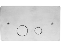 Клавиша смыва, Cisal, Xion, ширина, мм-250, высота, мм-160, тип смыва-двойной, цвет-Brushed Stainless Steel арт-ZA001760D1 — фото 1, Кнопки смыва