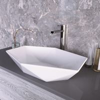 Раковина Grossman (600х415х130) белая,1 место арт-GR-3030 — фото 2, Раковины накладные