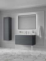 Опора мебельная, 2 шт, массив березы, 30 см, белый, Optima Home, IDDIS, OPH30W1i96 — фото 1, Комплектующие для мебели в ванной