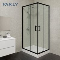 Ограждение VIVA90B N душевое Ceruttispa без поддона (90x90x195) — фото 293, Прямоугольные душевые уголки