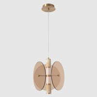 Товар: Светильник подвесной арт-AMARILLO SP12W LED BRASS - фото 1 Светильник подвесной арт-AMARILLO SP12W LED BRASS — фото 1, Подвесные светильники