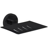 Мыльница NIZA плоская черная, шт 16855.N — фото 1, Мыльницы