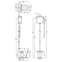 Унитаз SIMAS LONDRA напольный приставной или к бачку с вертикальным сливом цвет белый LO901 — фото 5, Подвесные унитазы