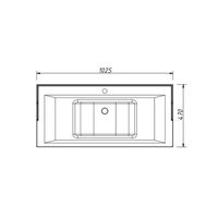 раковина 1000x460x220 Y-100В — фото 1, Раковины